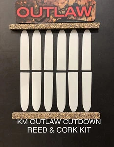 🇺🇸Entenruf Schilfrohr und Kork Set. 14 Mil Schilf. Für KM Outlaw Cutdown Entenrufe - Bild 1 von 7