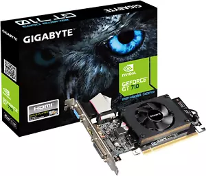 2GB RAM DDR3 SDRAM Video Graphics Cards GV-N710D3-2GL REV2.0 - Picture 1 of 5