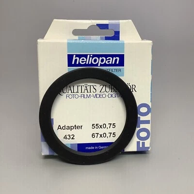 Heliopan Adapter 432 67mm to 55mm Step Down Ring - Image 1 of 4