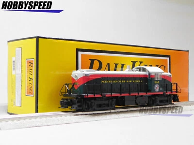 MTH RAILKING MINNEAPOLIS & ST LOUIS ALCO RS-1 DIESEL ENGINE O GAUGE 30-21279-1 - Image 1 of 4