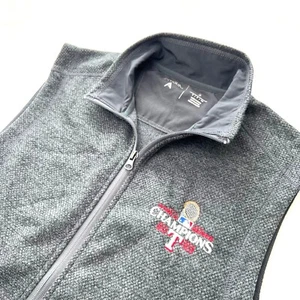 Texas Rangers 2023 Campioni del Mondo Antigua Uomo S Gilet Pile Grigio Logo - Foto 1 di 10