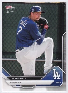 2025 MLB Topps NOW Road To Opening Day Japan Edition #OD-280 Blake Snell Dodgers - Picture 1 of 2