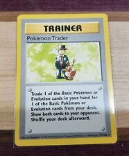 Pokémon Trader 77/102 - Pokémon TCG Card - Base Set - LP-NM