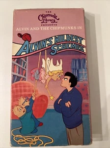 Alvin And The Chipmunks Alvin's Wildest Schemes VHS Tape Movie 1985 (TESTED) - Picture 1 of 6