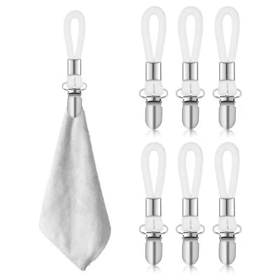 Handtuchhalter Clips6 StückHandtuchclips mit SchlaufeHandtuch Clips Zum Aufhä... - Bild 1 von 4