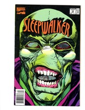 SleepWalker Vol.1 #19 Dec 1992 "Die-Cut Cover (Mask)" Newsstand Edition