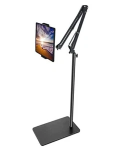 Support de Sol pour Tablette avec Base Double Poids, Support Téléphone Lit Superposé Hauteur - Photo 1 sur 7