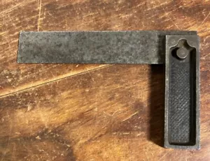 Antique Standard Tool Company 4" Steel Mini Square Athol Massachusetts - Picture 1 of 10