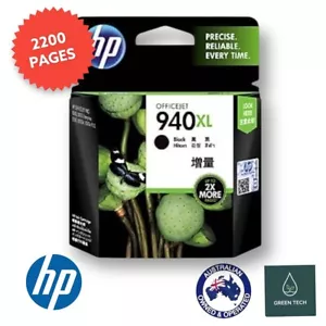 Genuine HP 940 XL Ink Cartridge Black C4906AA ~ Officejet 8000 8500 ~ Brisbane - Picture 1 of 2