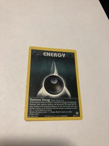 Darkness Energy 1st Edition Rare 104/111 Neo Genesis Pokemon Card LP A - Picture 1 of 11