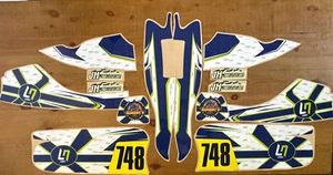 GO KART TONY KART FULL KIT RACE RACING GRAPHICS DECALS M6 M 7 THICK QUALITY - Picture 1 of 5