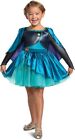 Frozen 2 Queen Anna Tutu Classic Toddler Costume Dress & Cape Size 4-6X
