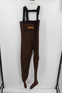 Cabelas Small Neoprene Waders Brown Cabela's Fishing FOOTED - Picture 1 of 10