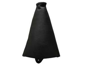 Schwarze Naht passend für Ford Fusion (2002-2012) Schaltsack 100% Leder - Bild 1 von 1