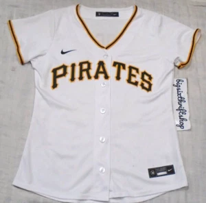 Camiseta deportiva de béisbol para mujer Nike vintage de los Piratas de Pittsburgh Austin Hedges #18 pequeña - Imagen 1 de 2