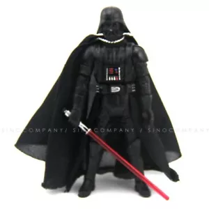 Star Wars Darth Vader 2005 Revenge Of The Sith ROTS 3.75" Figure lightsaber toy - Picture 1 of 2