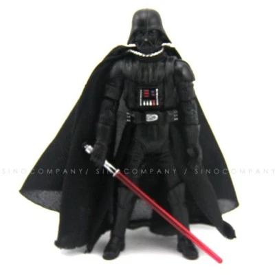 Star Wars 2005 Darth Vader Revenge Of The Sith ROTS 3.75" Figure & lightsaber - Image 1 of 2