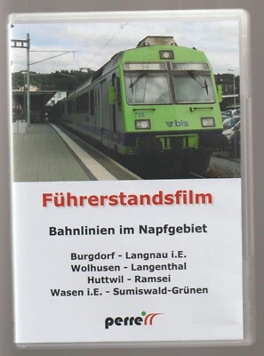 Fuhrerstandsfilm ~ Cab Ride ~ Bahnlinien im Nap (DVD) Swiss Railway DVD ~ Perren - Image 1 of 3
