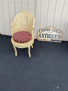 65353 Decorator Swivel Vanity Chair with upholstered cushion - Picture 1 of 15