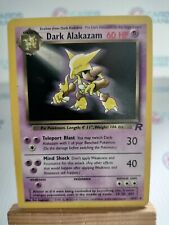 Dark Alakazam (18/82) Non Holo Rare Team Rocket Set Pokemon Card Wotc (19)