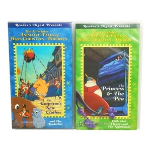 VHS Los cuentos animados de Hans Christian Anderson 2 películas resumen del lector - Imagen 1 de 17