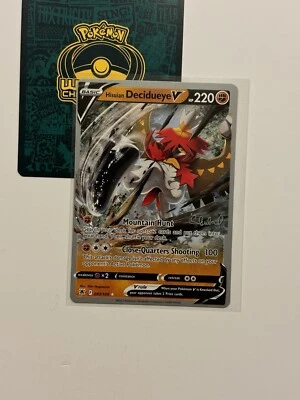Hisuian Decidueye V 083/189 2022 World Championships Astral Radiance Variant A - Image 1 of 2
