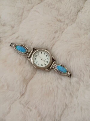 Blue Fire Opal Ladies Watch - Image 1 of 2