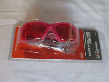 CHAMPION BALLISTIC SHOOTING GLASSES - PINK FRAME with ROSE LENS and BAG #40605