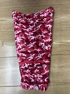 Pantalones Capri Para Adolescentes Nike Cargo Rosa Camo Rectos Talla M - Picture 1 of 17