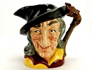 Jarra personaje Toby, flautista, #D6403, Royal Doulton, hecha en Inglaterra, RD-11 - Imagen 1 de 9