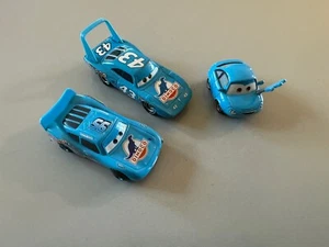 Disney Pixar Cars Lot x3 Polly Puddlejumper Dinoco King Lot Diecast Metall 1:55 - Bild 1 von 3