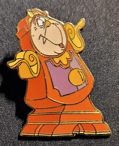 DISNEY Pin Cogsworth Shrugging Beauty & the Beast Series Disneyland 2000 - Picture 1 of 2