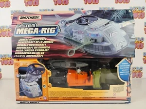 JUNGLE HOVERCRAFT MATCHBOX SYSTEM MEGA RIG MATTEL WHEELS HYDROJET 38140 LANCHA - Picture 1 of 9