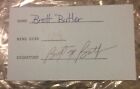 1991 Brett Butler Signed All Star Ring Receipt Los Angeles Dodgers LA Auto MLB