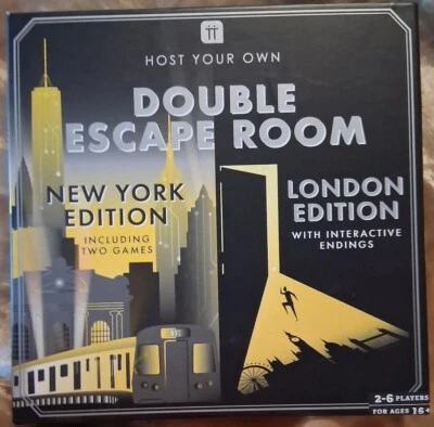 NIB Host Your Own Double Escape Room New York/London Edition - Image 1 of 3