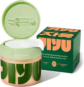 Jiyu Korean Skincare Anti-Aging Dark Spot & Wrinkle Minimizing Toner Pads 100Pcs - Picture 1 of 9