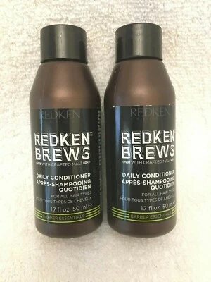REDKEN BREWS WITH CRAFTED MALT DAILY CONDITIONER 1.7 fl oz 50 ml (2 EACH) - Image 1 of 2