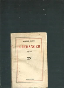 Camus : L'Etranger - Gallimard - 1943 bon etat moins 22e edition - Picture 1 of 4