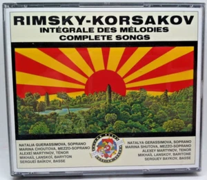 Rimsky-Korsakov : Complete Songs (CD, 3-disc set, import, Germany) Guerassimova - Picture 1 of 7