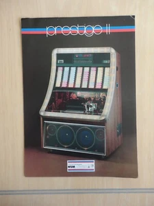 Prestige II NSM/Lowen Jukebox Machine Flyer Original Brochure - Picture 1 of 2