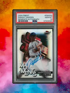 Autógrafos Topps Finest - Finest Moments 2024 #FMA-DG Dwight Gooden - PSA 10 - Imagen 1 de 2