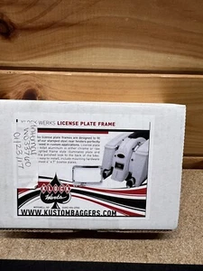 Klock Werks License Plate Frame for Harley Davidson 20300247 - Picture 1 of 4