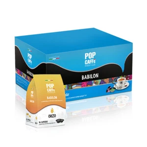 48 Capsule POP CAFFE' BABILON Gusto Orzo compatibili sistema BIALETTI NO 50 - Imagen 1 de 1