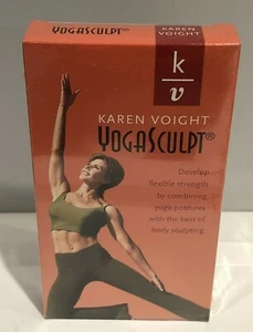 Karen Voight - YogaSculpt - VHS 1999, Exercise, Yoga, Body Sculpting New, Sealed - Bild 1 von 12