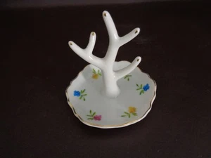 Imported Porcelain Ring Tree - Picture 1 of 5