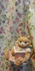 ENESCO CALICO KITTENS KITTEN ANGEL READING BOOK 627534 - Picture 1 of 1