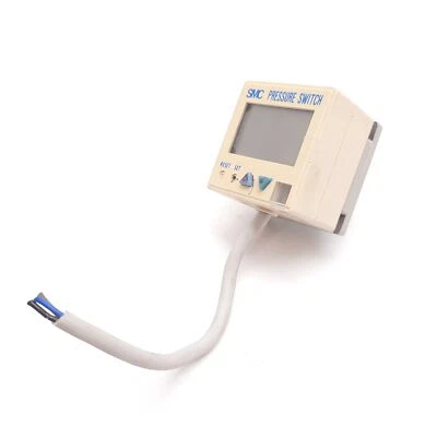 SMC ZSE4-T1-25 Digital Vacuum Pressure Sensor Switch, 12-24VDC, 0 to -101kPa - Image 1 of 4