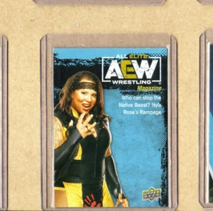 Nyla Rose-AEW-2021 Upper Deck 1st Edition Card-#97-All Elite Wrestling-NM - Picture 1 of 1