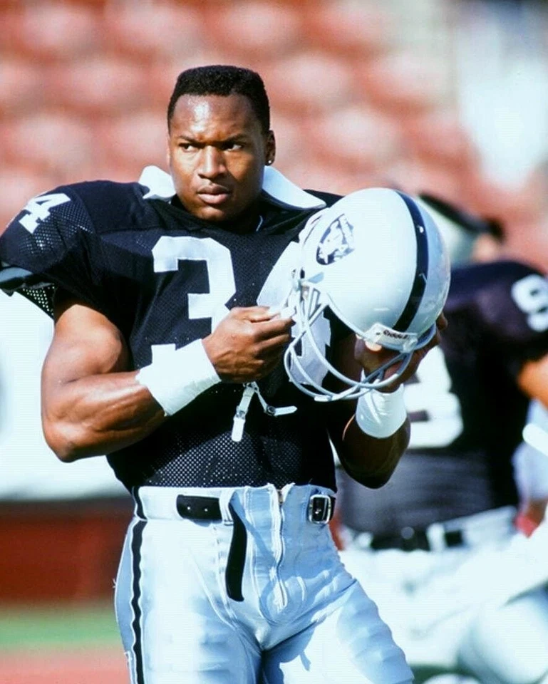 FOTO BO JACKSON 8X10 LOS ANGELES RAIDERS LA PICTURE FÚTBOL AMERICANO NFL Foto 1 de 1