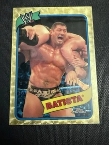 Topps Heritage 2008 cromado WWE BATISTA SUPERFRACTOR #d/25 - Imagen 1 de 2